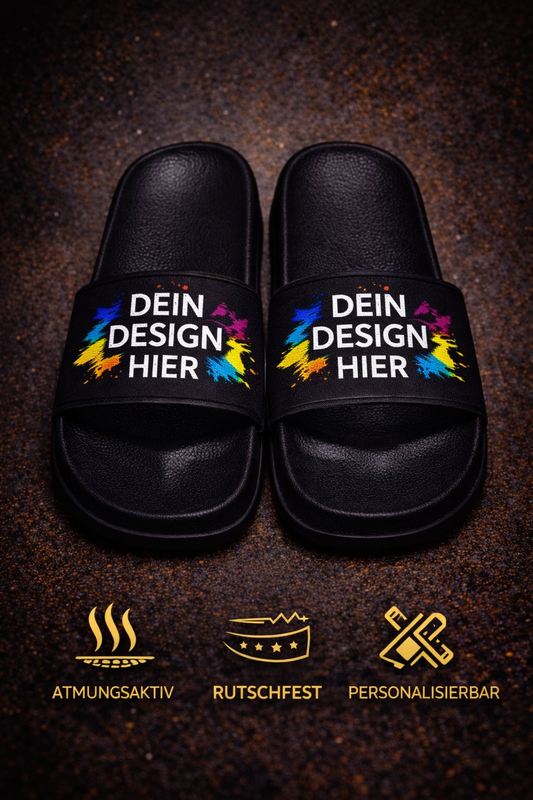 Individuelle Badelatschen – bequem, stylisch & personalisierbar