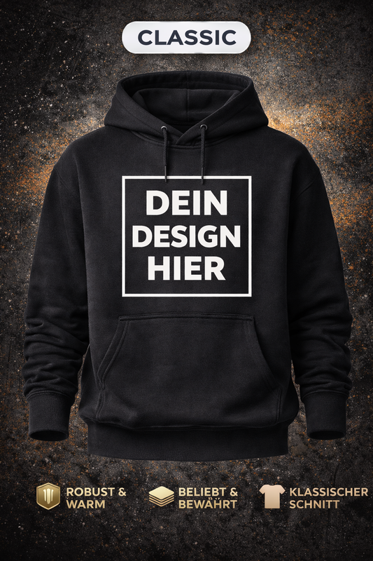 Classic Hoodie – hochwertig, bequem & selbst gestaltbar