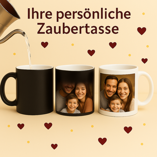 Personalisierte Zaubertasse 330ml (Magic Mug) – dein Foto erscheint bei Wärme