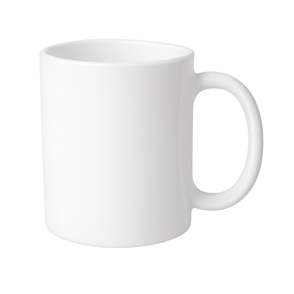 Personalisierte Tasse (330ml) - weiß