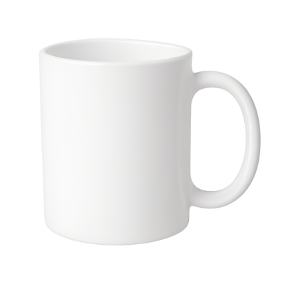 Personalisierte Tasse (330ml) - weiß