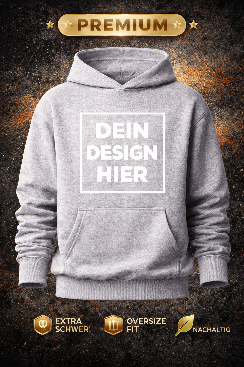 Premium Hoodie – Oversize, hochwertig & individuell gestaltbar