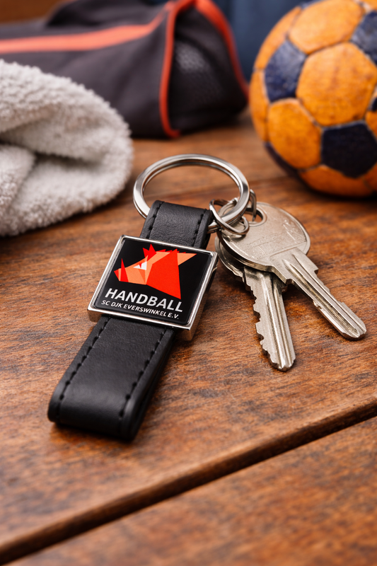 Schlüsselanhänger Leder SC DJK