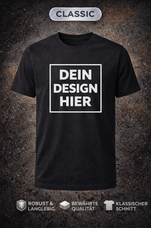 Classic T-Shirt – zeitlos, hochwertig & individuell gestaltbar