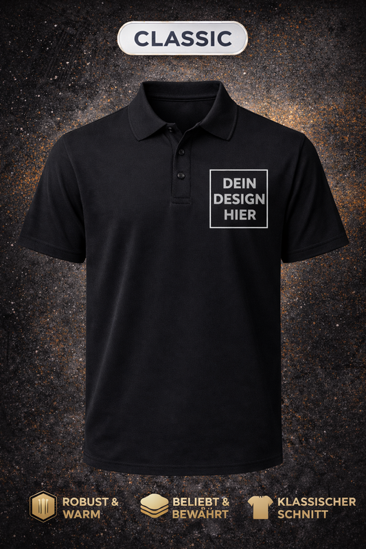 Classic Polo-Shirt – hochwertig, zeitlos &amp; individuell gestaltbar