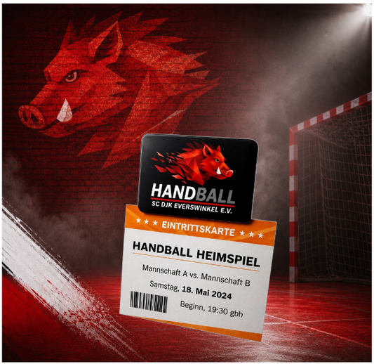 Offizieller SC DJK Everswinkel Handball Magnet 7,5 x 5,5 cm