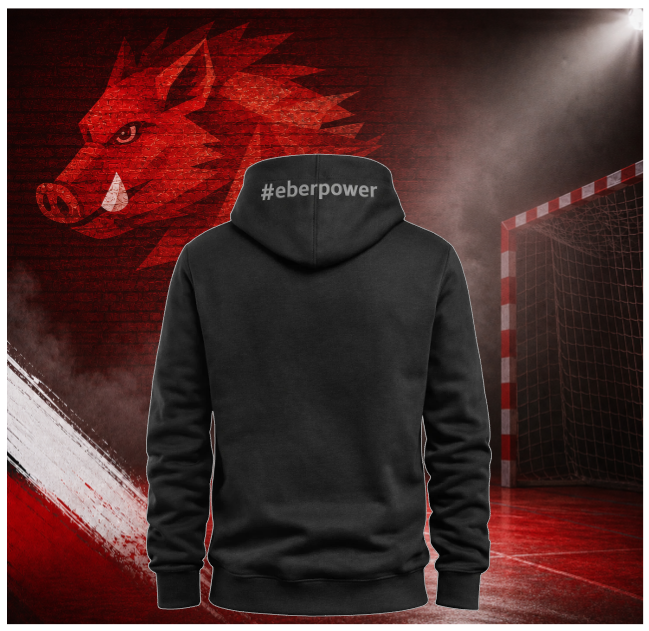 Offizieller SC DJK Everswinkel Handball Hoodie Schwarz