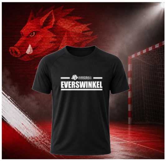 Offizielles SC DJK Everswinkel Handball Shirt Schwarz