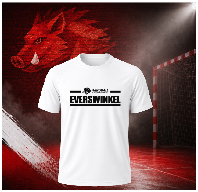 Offizielles SC DJK Everswinkel Handball Shirt Weiß